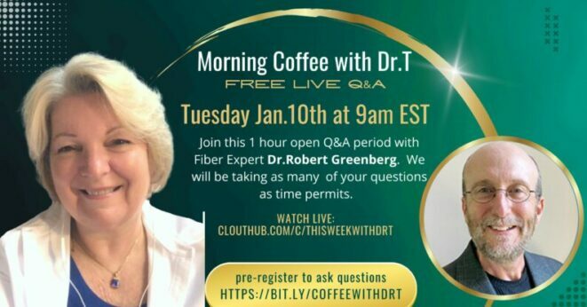 Monthly LIVE Q&A with Dr. Robert Greenberg